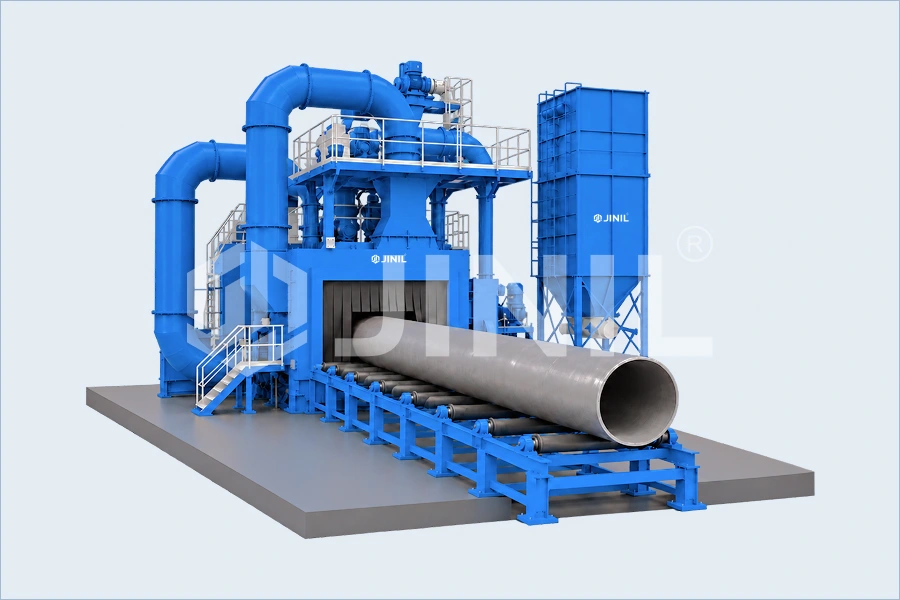 Automatic Pipe Shot Blasting Machine Manufacturer In India